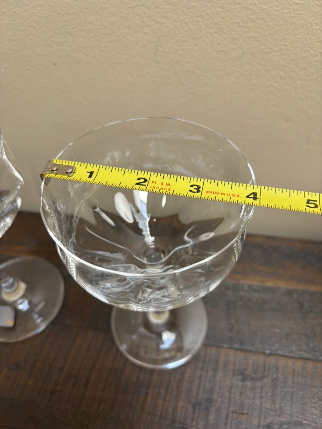 Mikasa Champagne set of 5 Coupe Glasses image indicator(3)