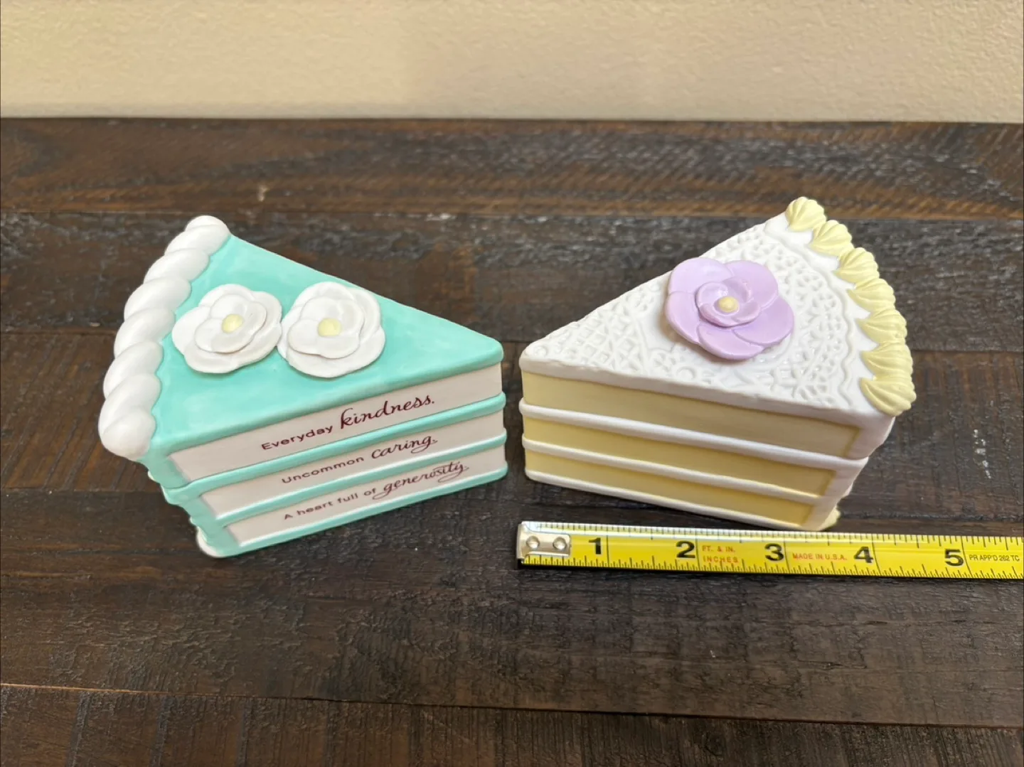 Two Hallmark cake slices Trinket Boxes image indicator(3)