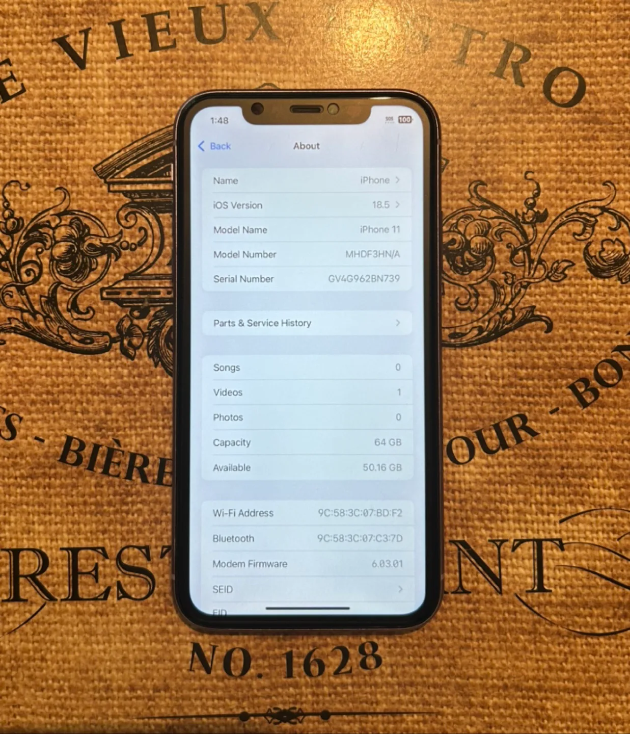 (100%) IPhone 11 64GB-Great Condition+Accessories. image indicator(9)