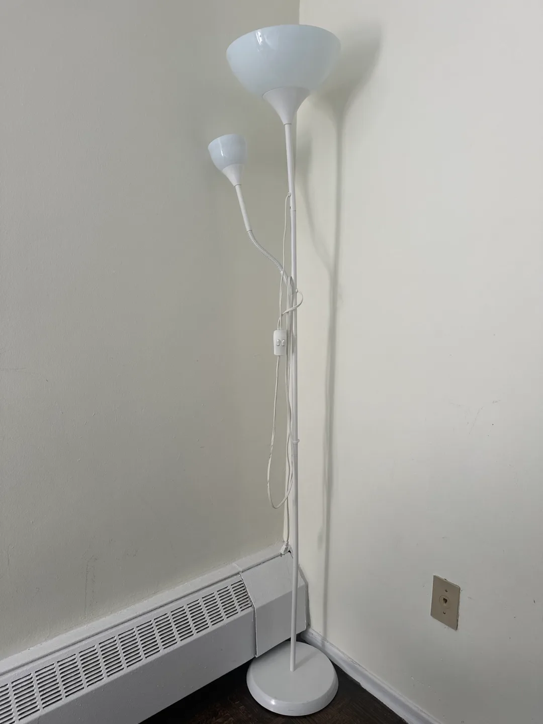 IKEA NYMÅNE Floor Lamp, White