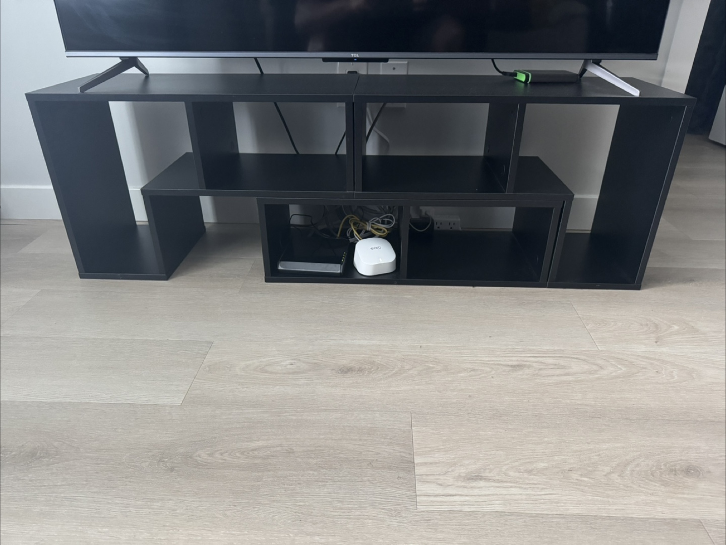 Black TV Stand/Entertainment Unit