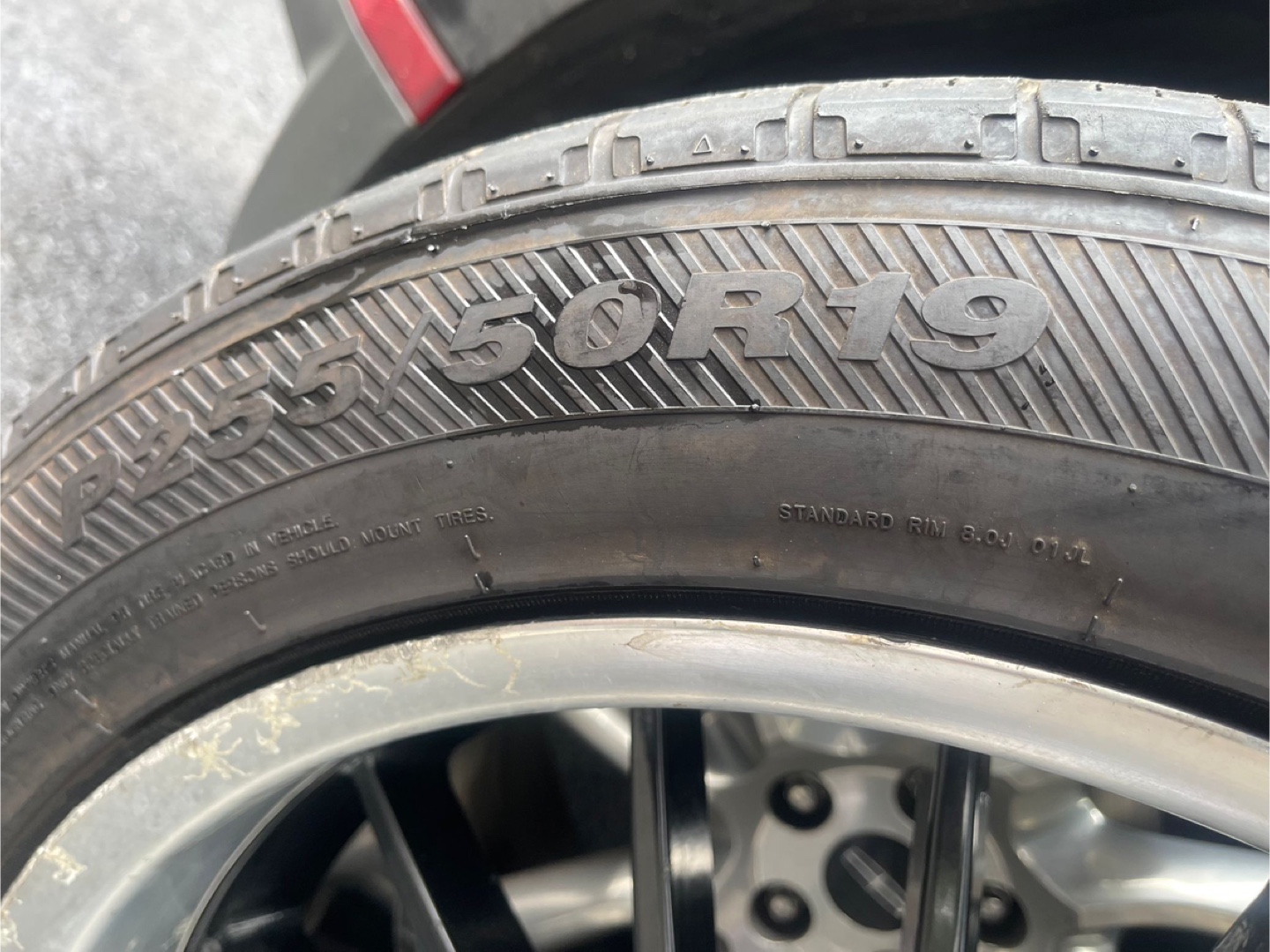 Set of 4 Sasqua Tires P255/50R19 - photo 2