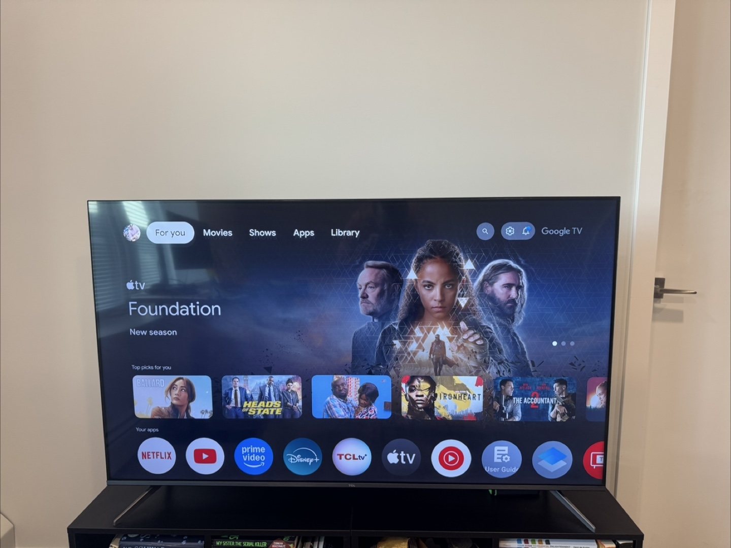 TCL 55" QLED 4K Smart TV