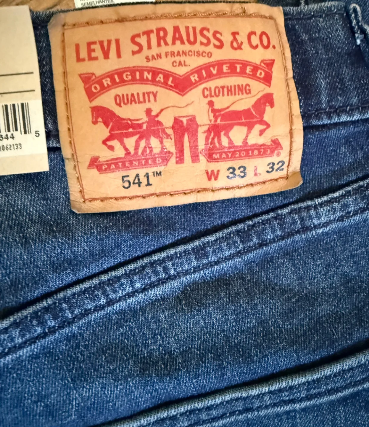 Levi's 541 Athletic Taper Jeans W33 L32 image indicator(3)