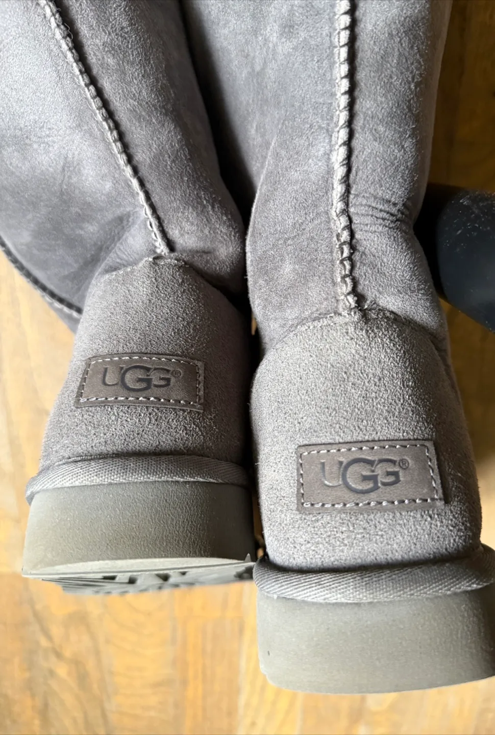 UGG Classic Tall Boots, Size 9, Gray image indicator(2)