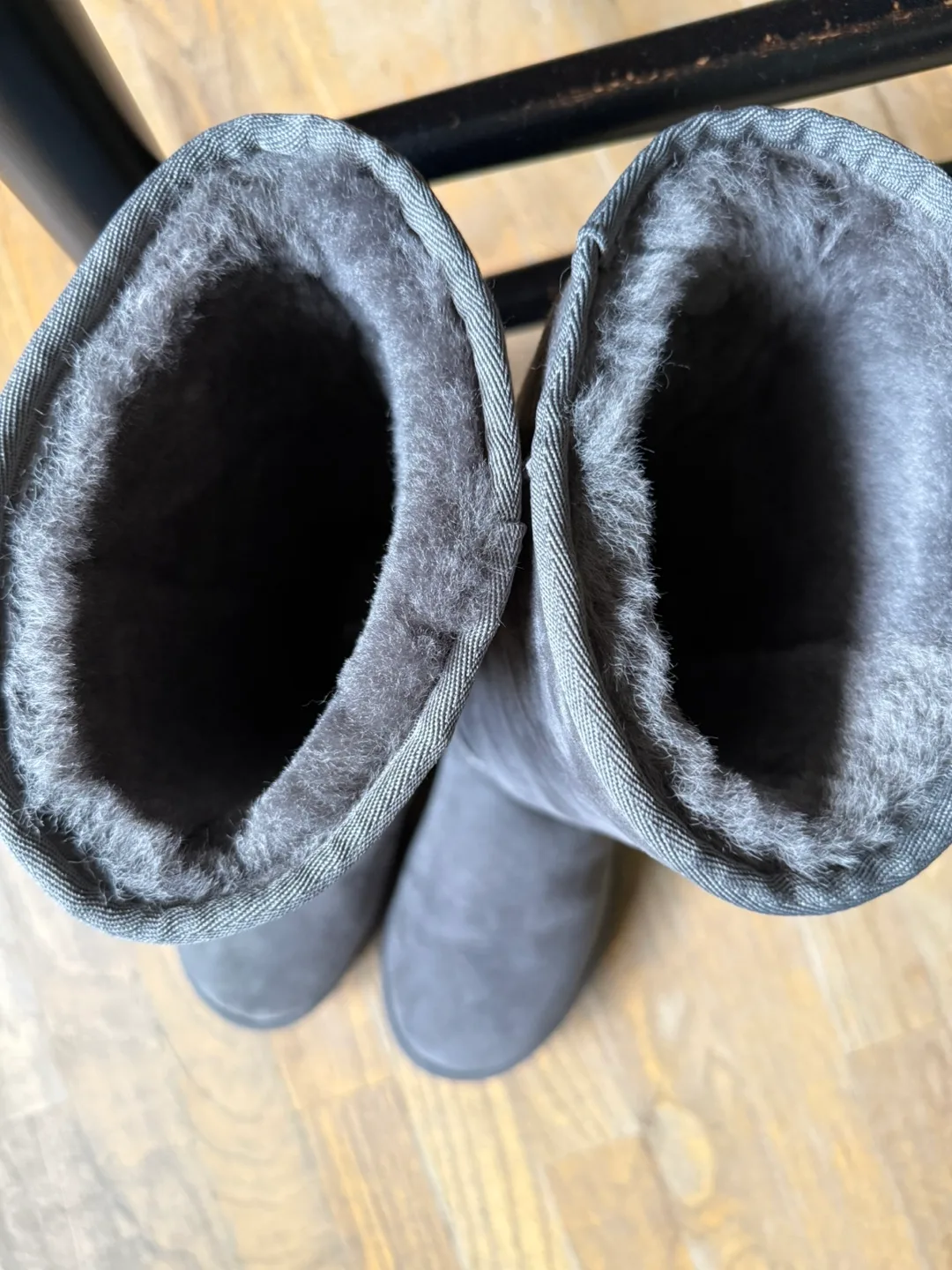 UGG Classic Tall Boots, Size 9, Gray image indicator(4)