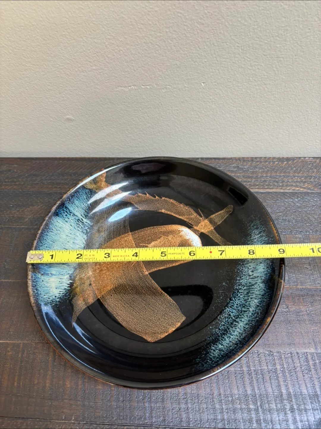Black Ceramic serving Plate image indicator(2)
