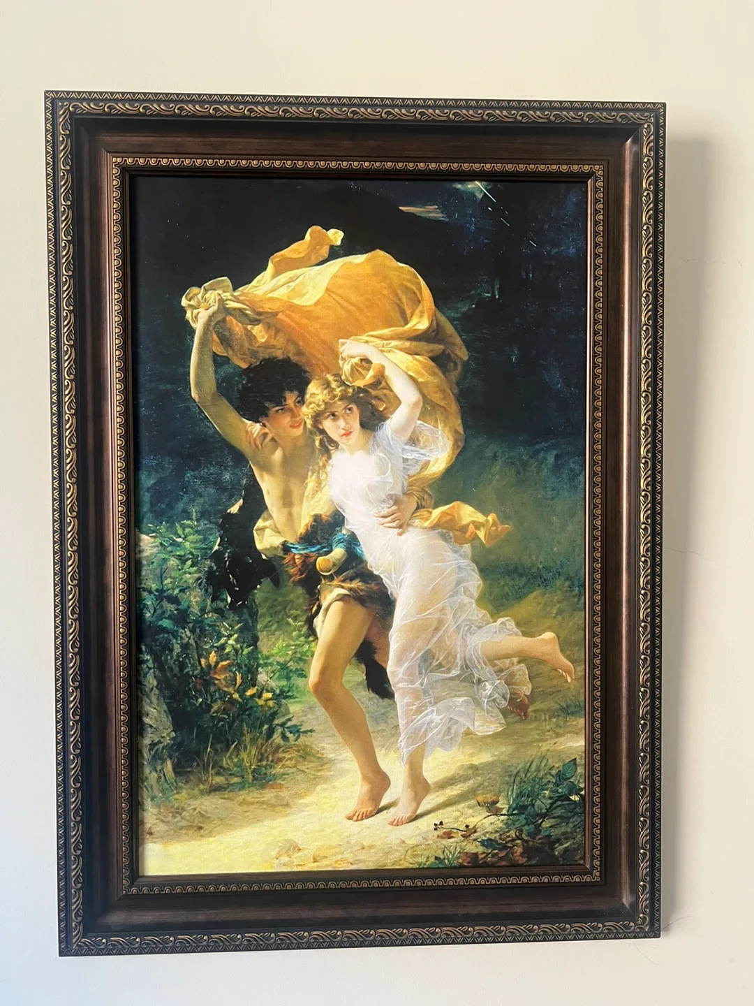 “The storm “ painting thumbnail