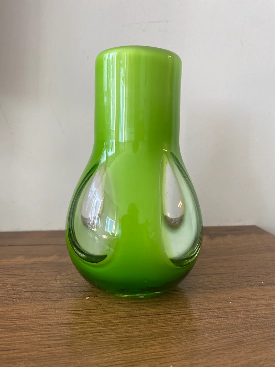 Green Glass Vase thumbnail