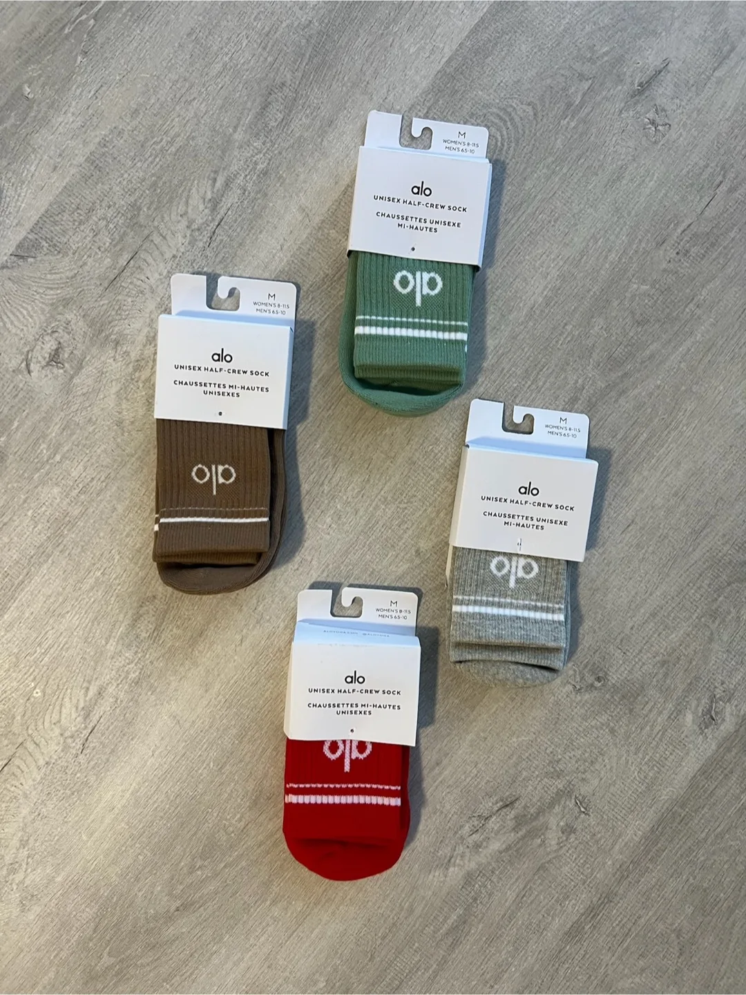 New Alo Unisex Half-Crew Socks image indicator(5)