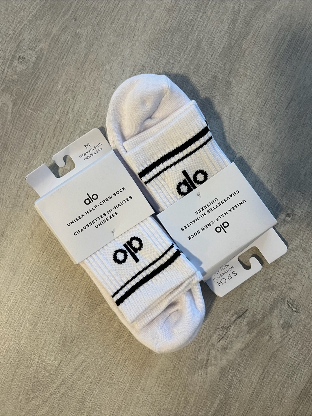 New Alo Unisex Half-Crew Socks - photo 2