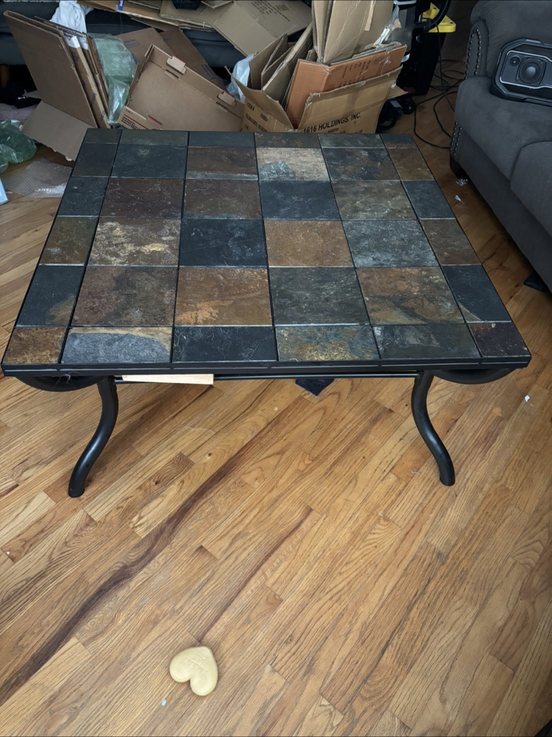 Slate Tile Top Coffee Table - photo 2