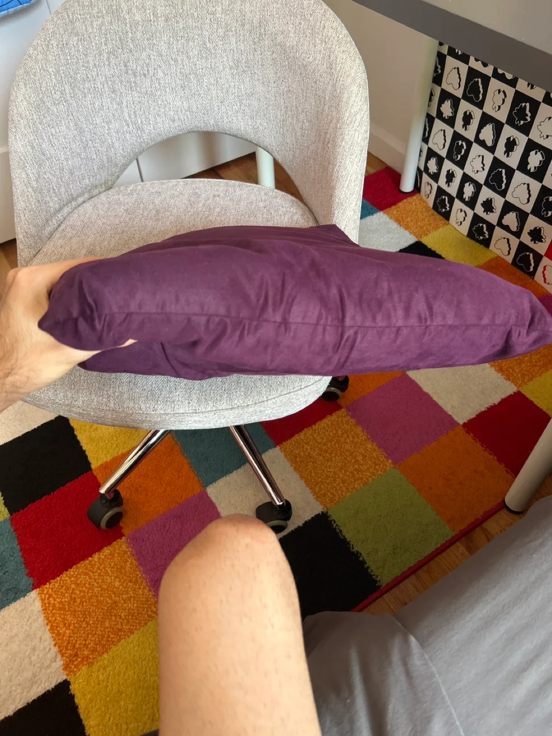Purple Throw Pillow thumbnail