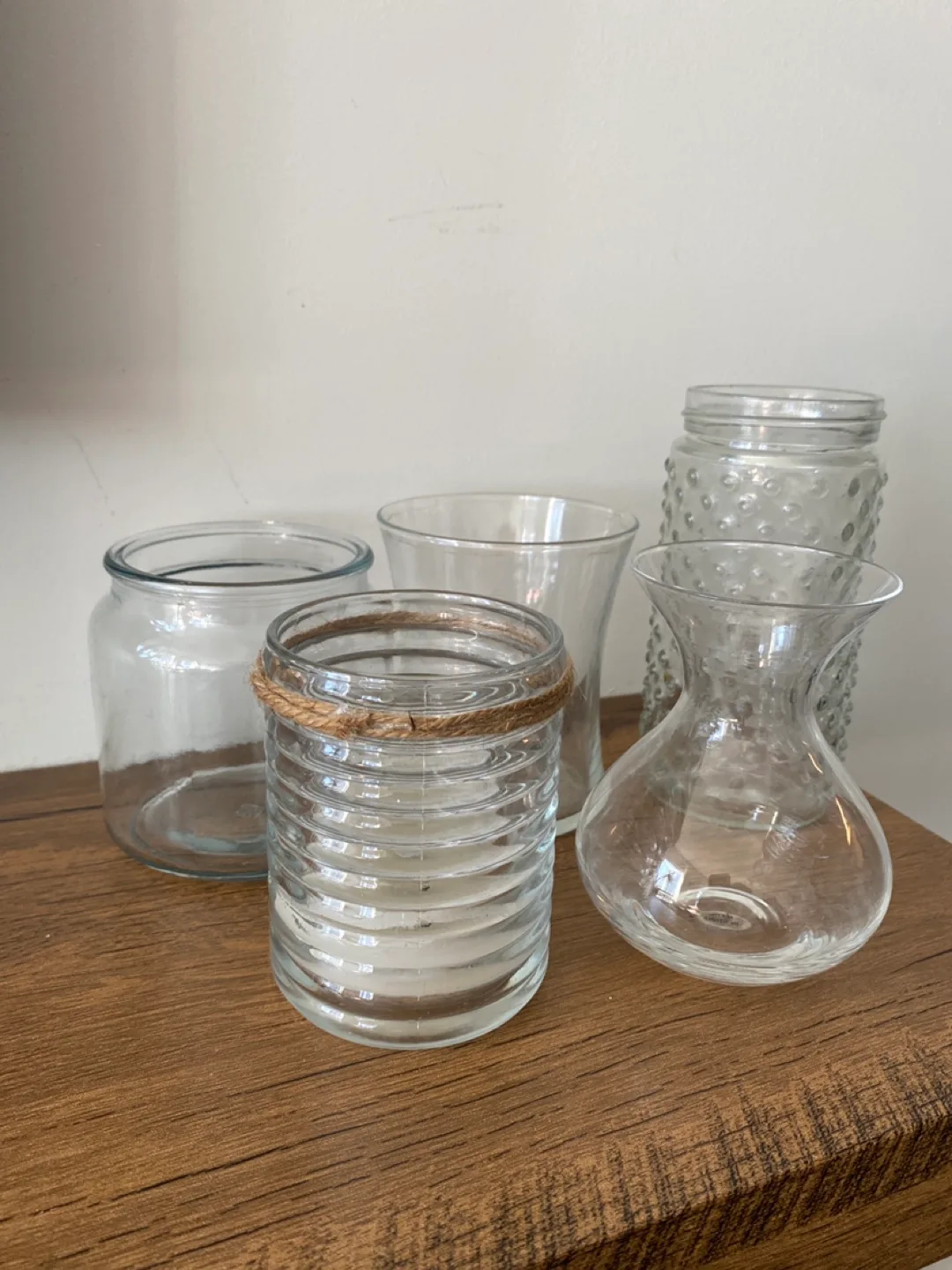 Assorted Glass Jars thumbnail