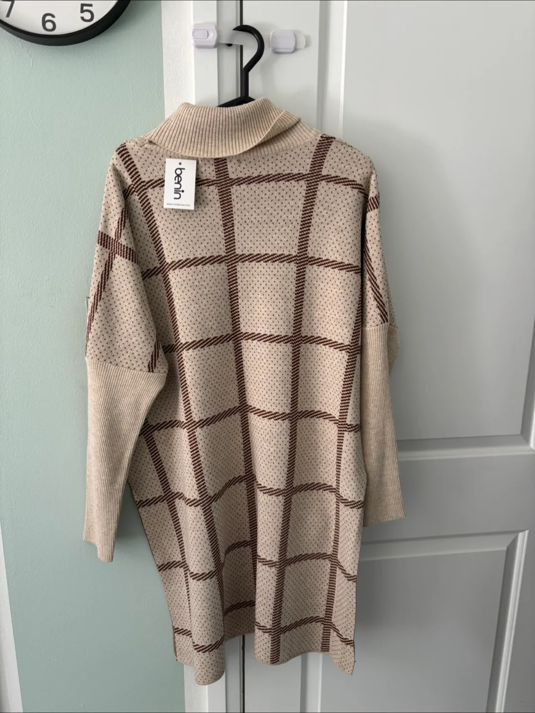 Benin Tunik - Beige Melange - Size M-L thumbnail