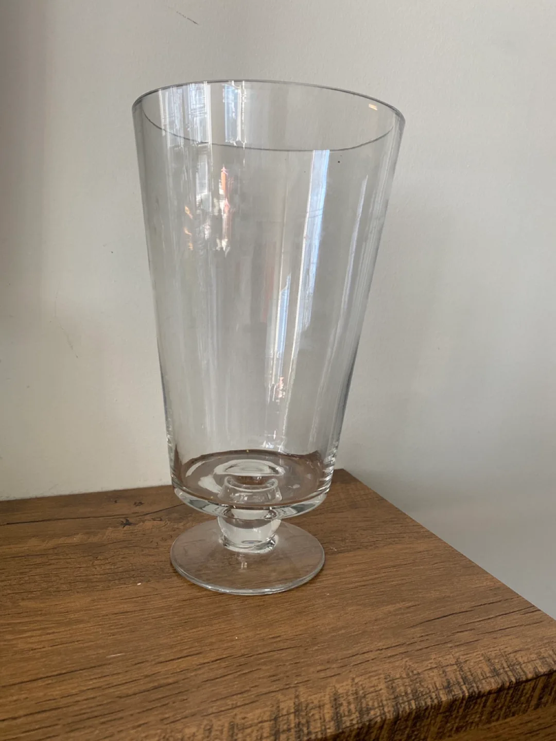 Clear Glass Vase thumbnail