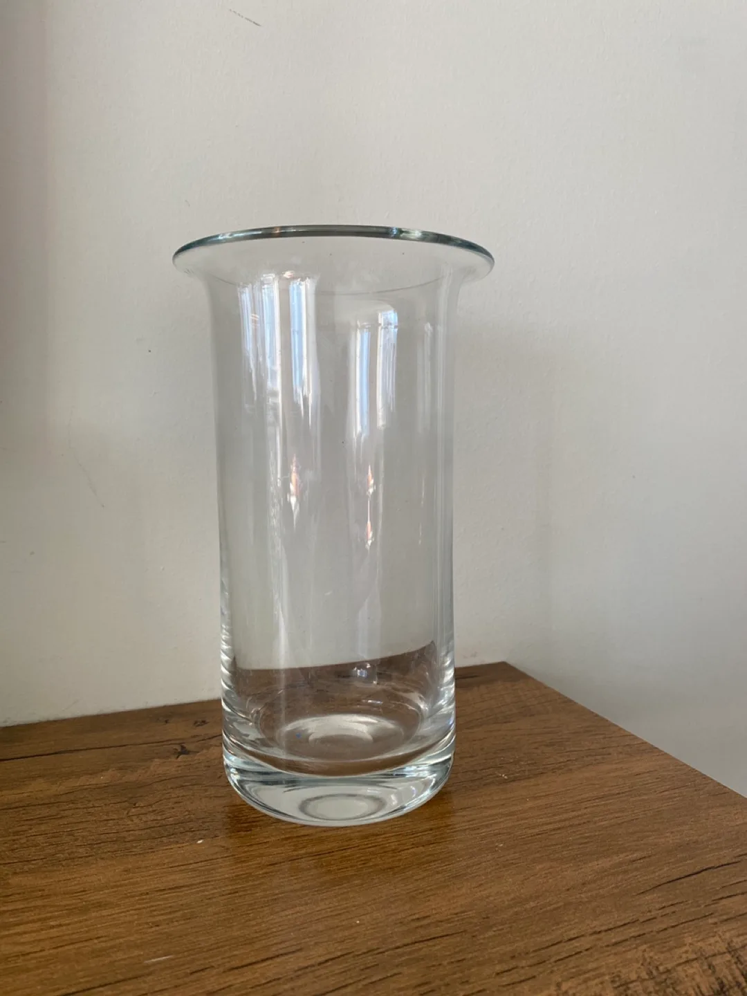 Clear Glass Vase thumbnail