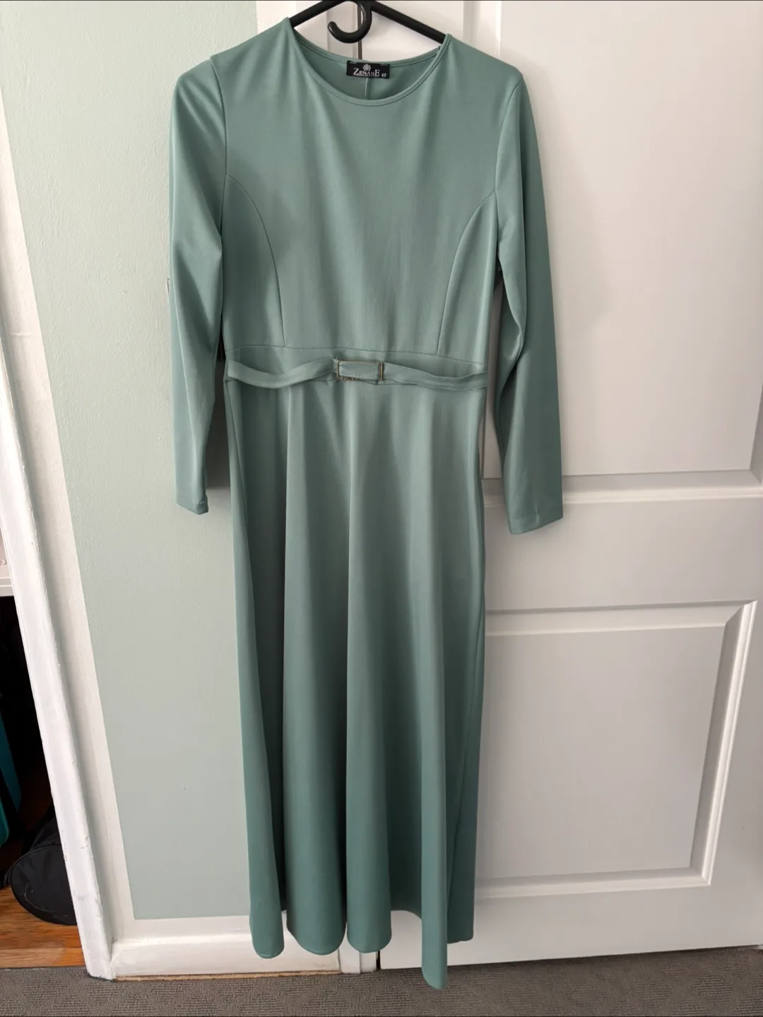 Zenane Size 42 Dress - Light Green thumbnail