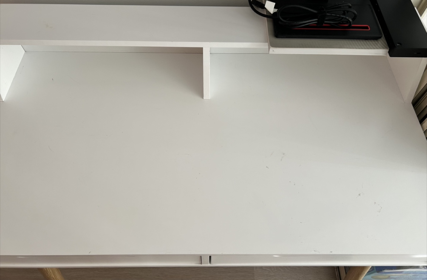 Computer writing desk with drawers, small desk makeup vanity - photo 4
