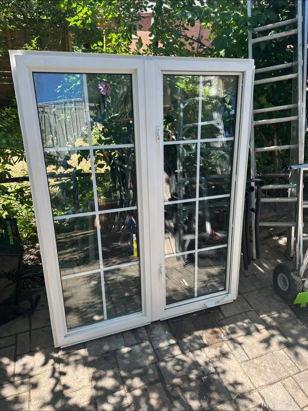 White Double Casement Window thumbnail