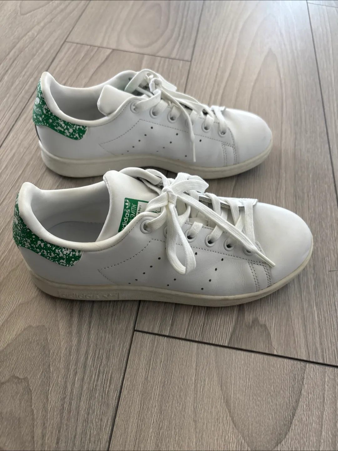 Adidas Stan Smith White/Green Shoes image indicator(2)