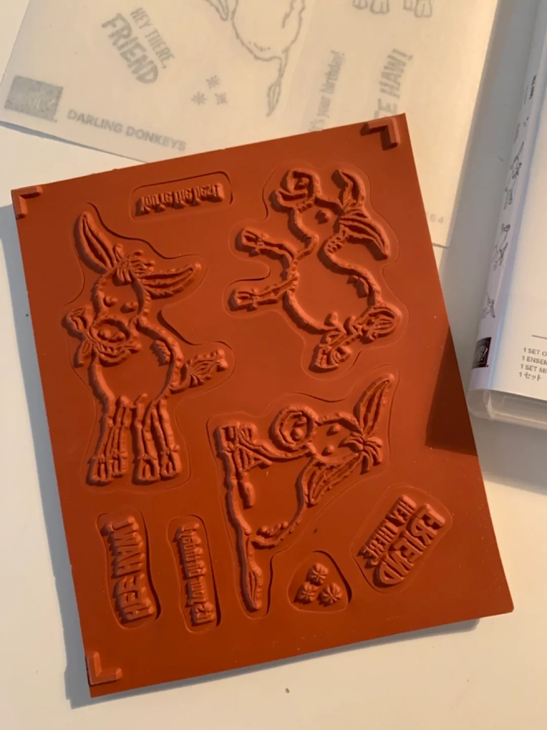 Stampin' Up! Darling Donkeys Stamp Set - New image indicator(2)