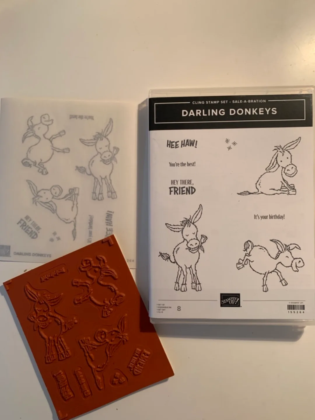 Stampin' Up! Darling Donkeys Stamp Set - New image indicator(4)