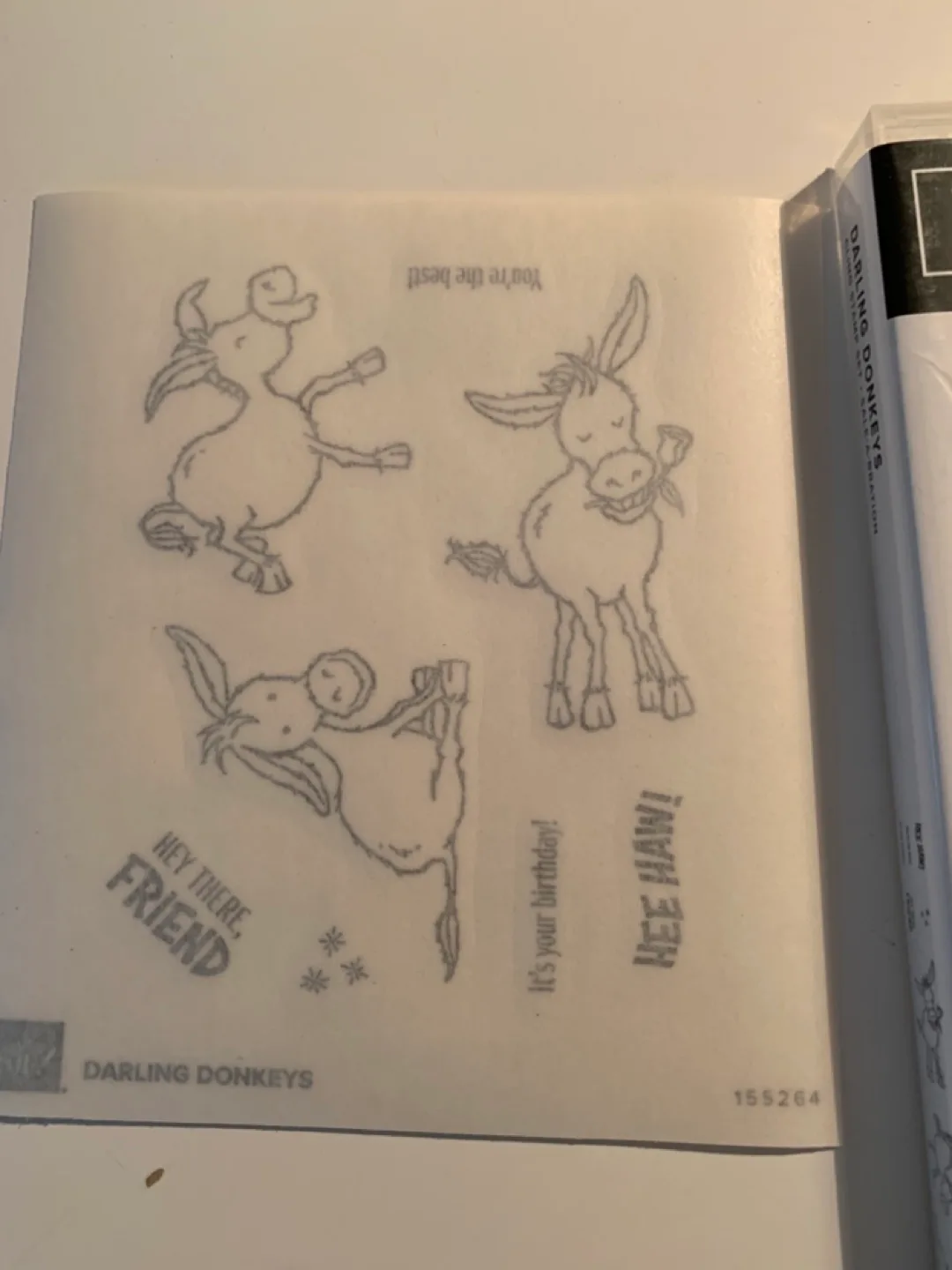 Stampin' Up! Darling Donkeys Stamp Set - New image indicator(3)