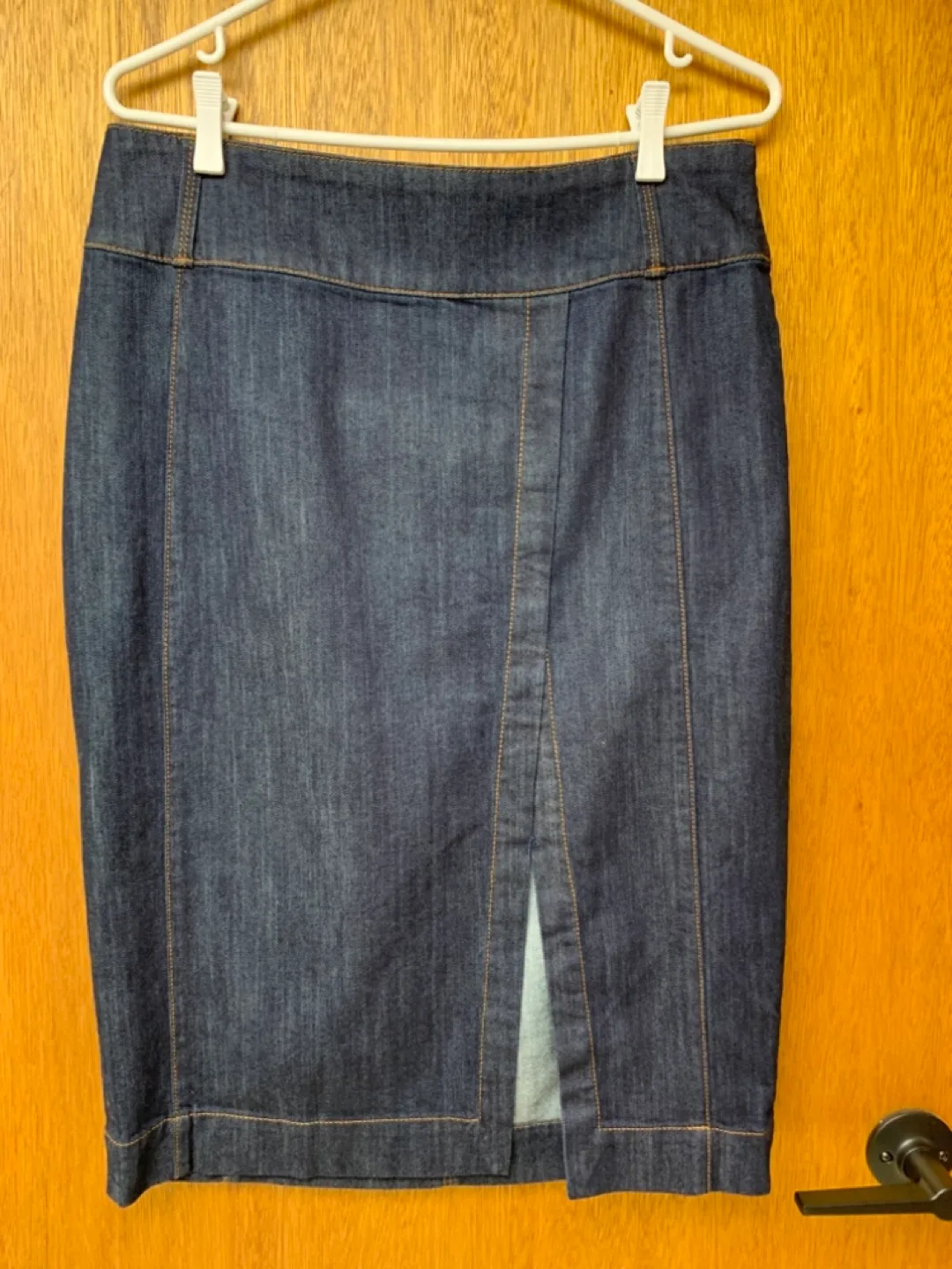 WHBM Denim Skirt thumbnail