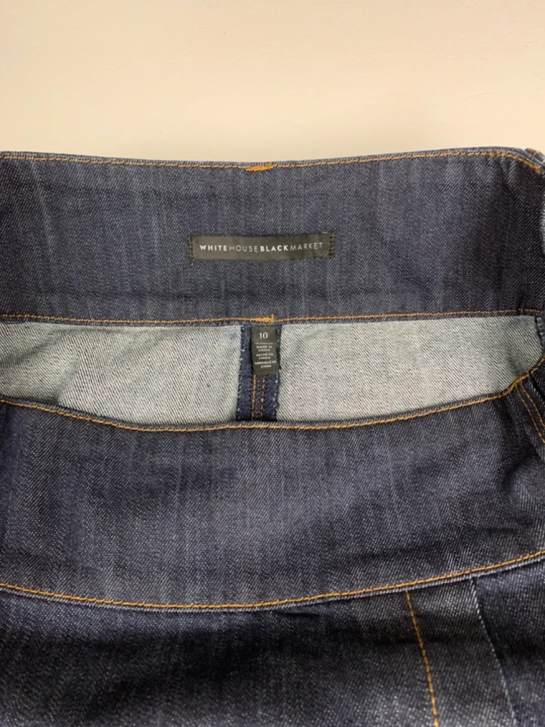 WHBM Denim Skirt image indicator(4)