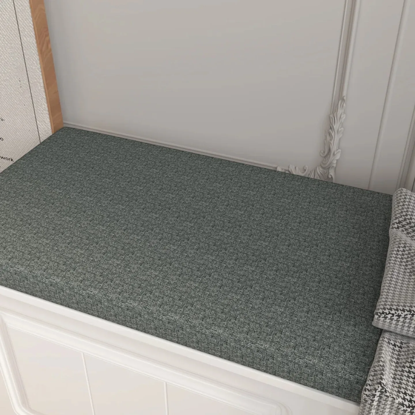 Red Barrel Studio Corner Storage Bench with Cushion image indicator(5)