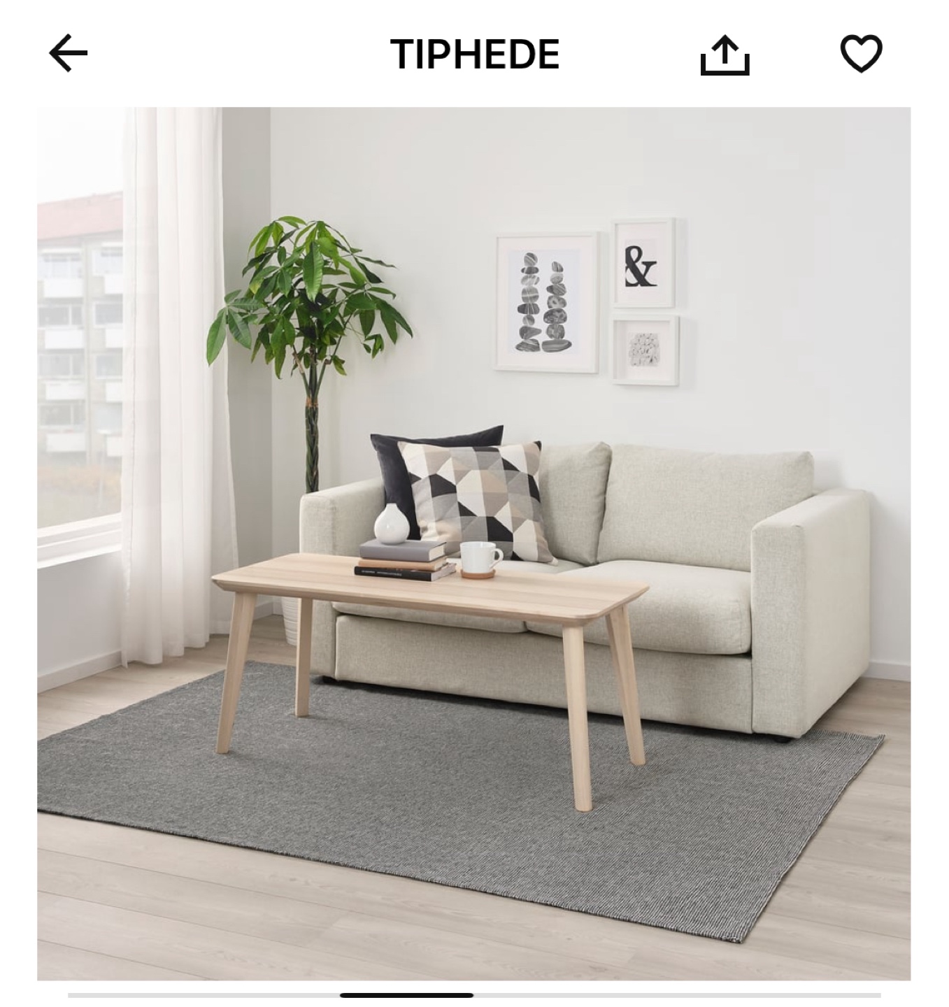 IKEA Tiphede Rug - photo 3