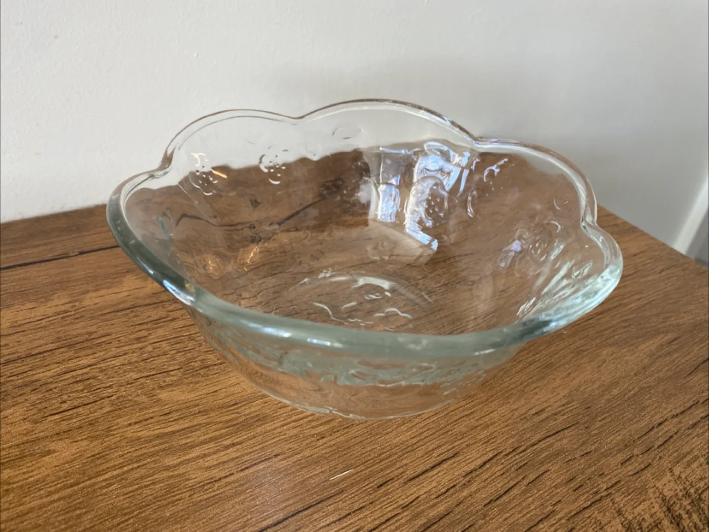 Floral Glass Bowl thumbnail