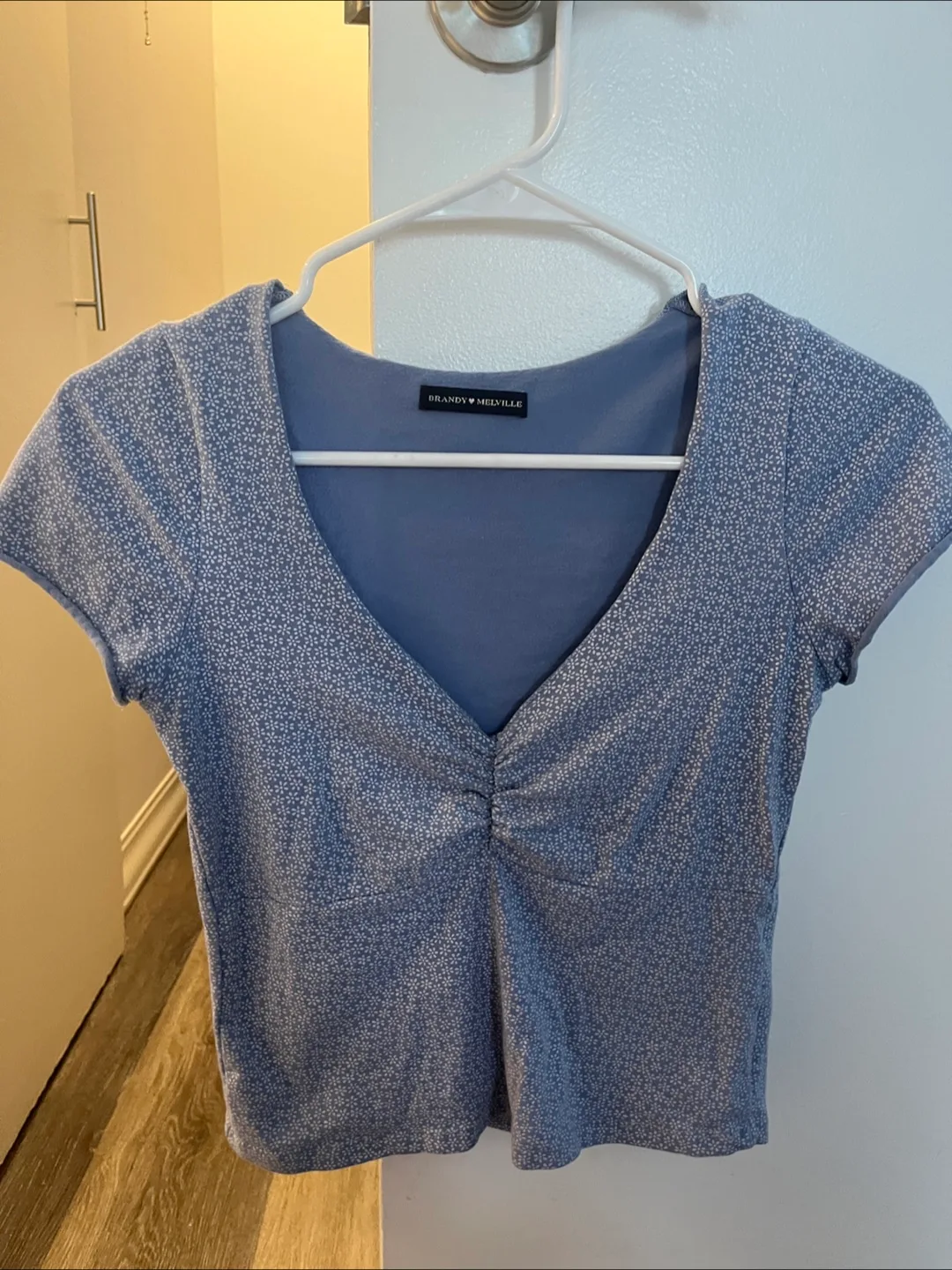 Brandy Melville blue top thumbnail