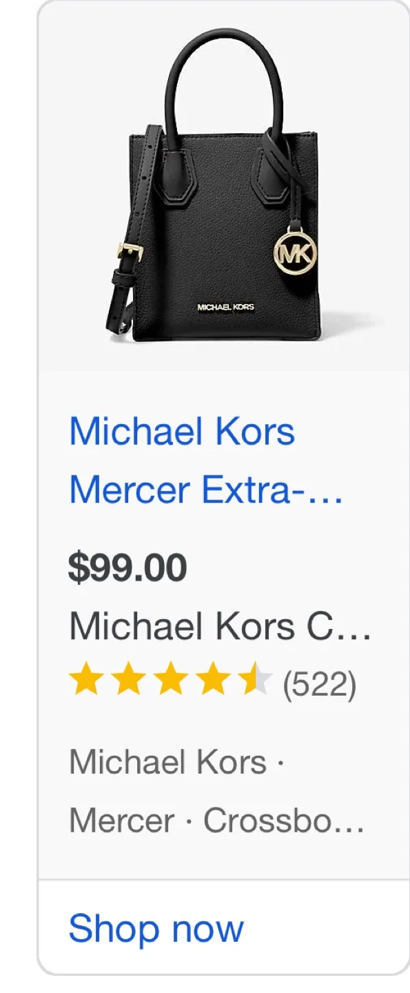 New Michael Kors crossbody bag image indicator(4)