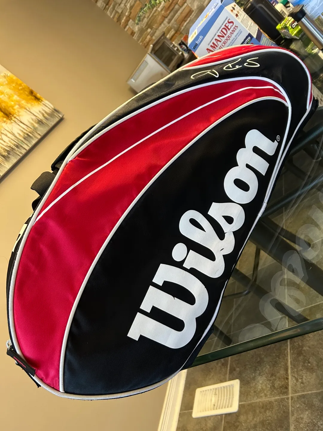 Wilson Roger Federer 8-Racket Tennis Bag image indicator(4)