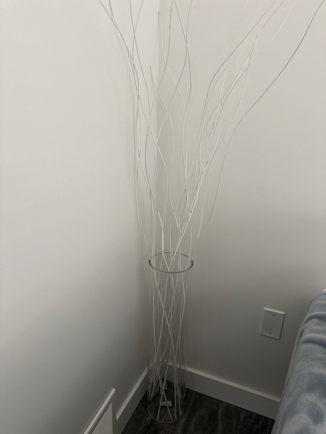 Decorative Vase with White Branches