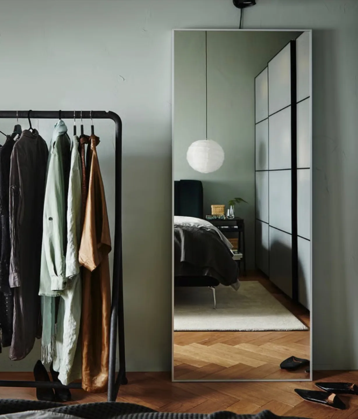 Ikea Hovet Mirror 30 3/4x77 1/8" image indicator(3)