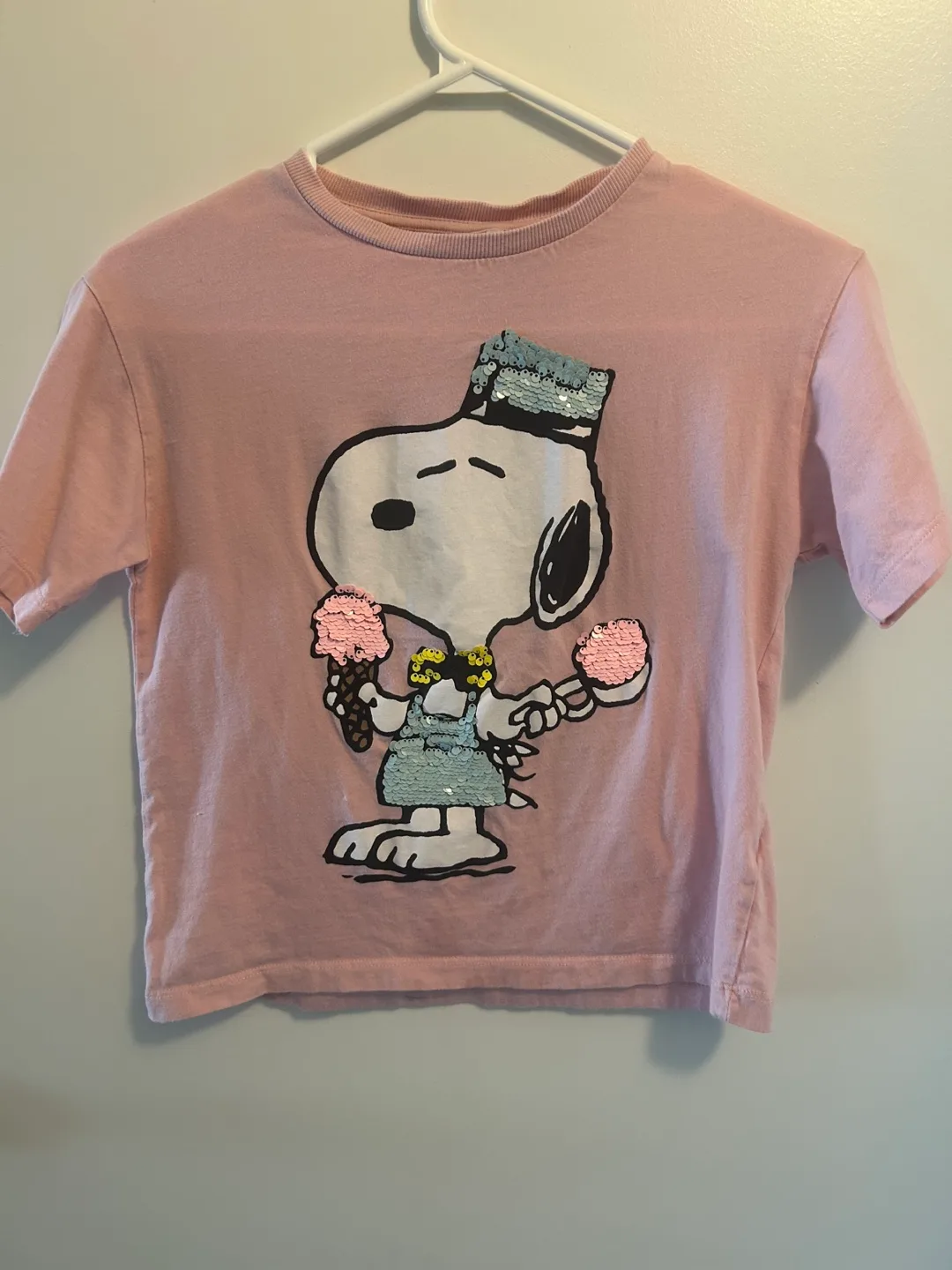 Girls Zara Peanuts Snoopy T-shirt thumbnail