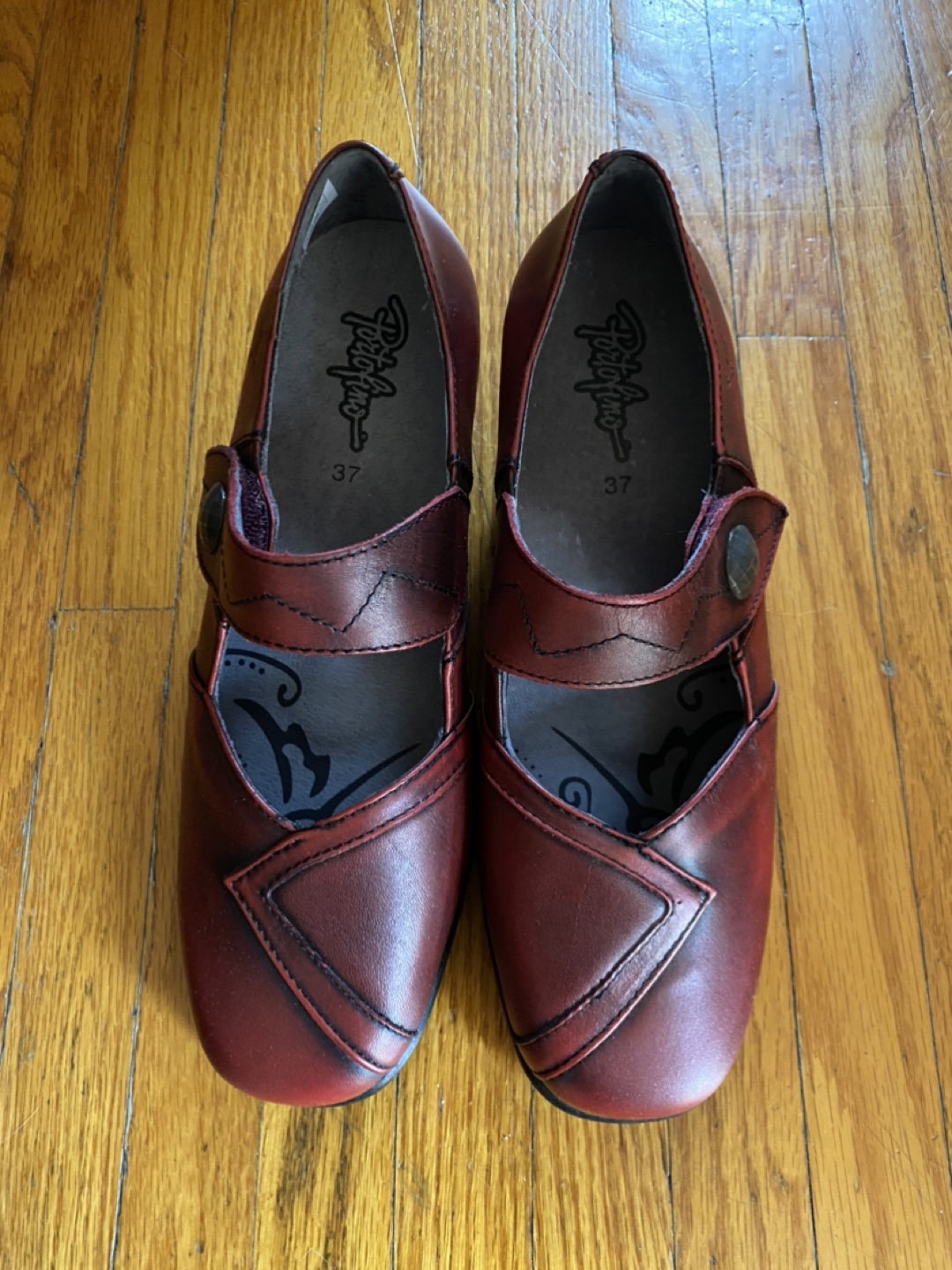 NEW Portofino Italian Leather Shoes - Size 37 (7)