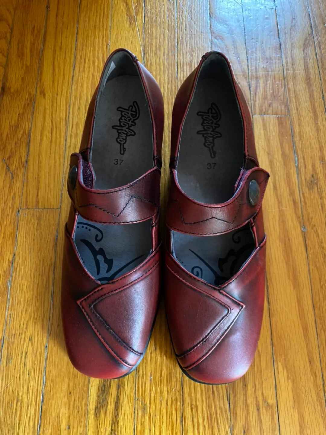 NEW Portofino Italian Leather Shoes - Size 37 (7) thumbnail