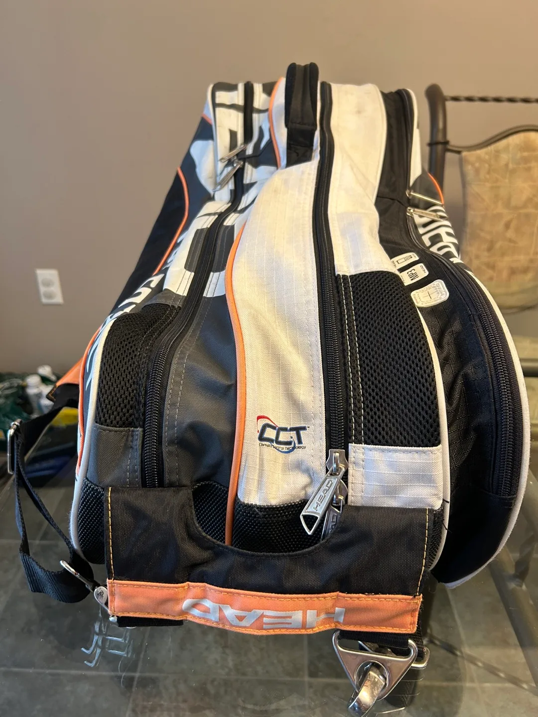 HEAD 5-Racket TOUR TEAM CCT (Climate Control Tech) Tennis Bag image indicator(4)