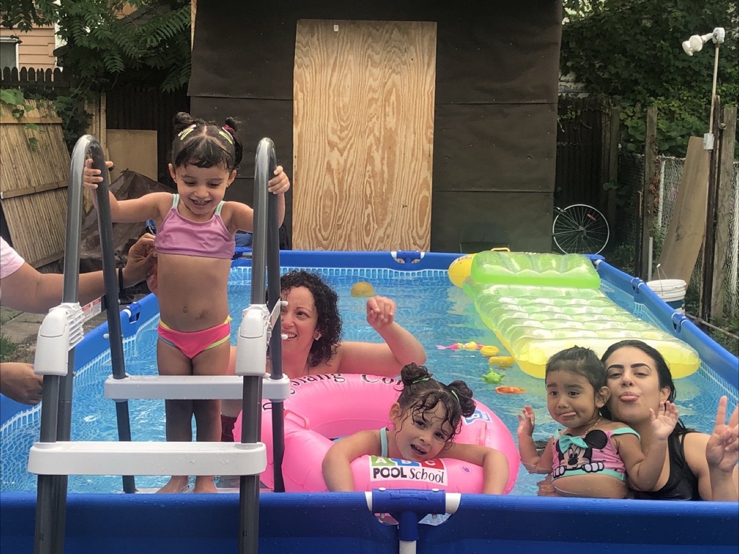 Intex swimming pool