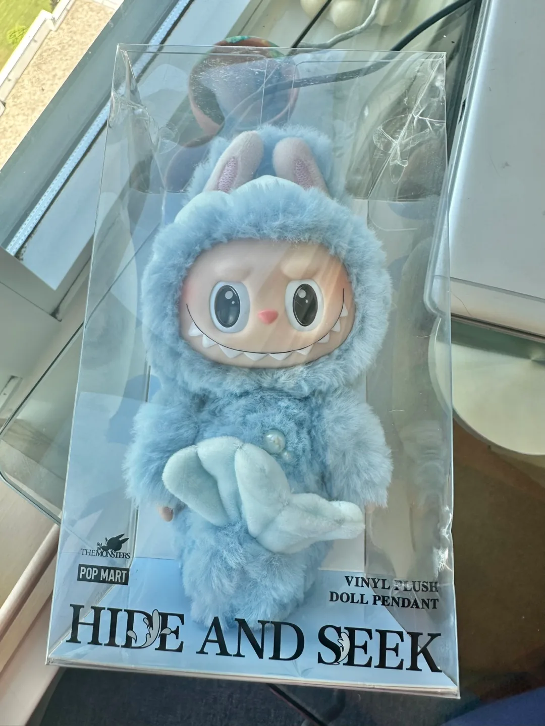 New Pop Mart The Monsters Hide and Seek Vinyl Plush thumbnail