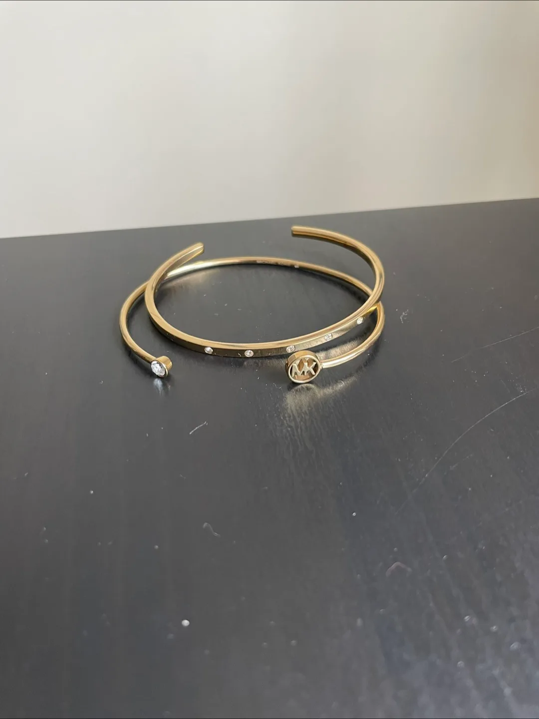 Michael Kors Gold Bangle Set thumbnail