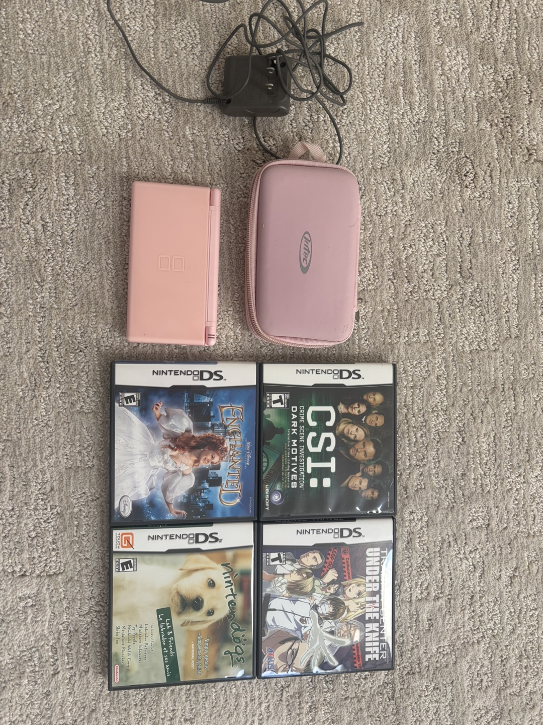 Nintendo DS Lite bundle with games