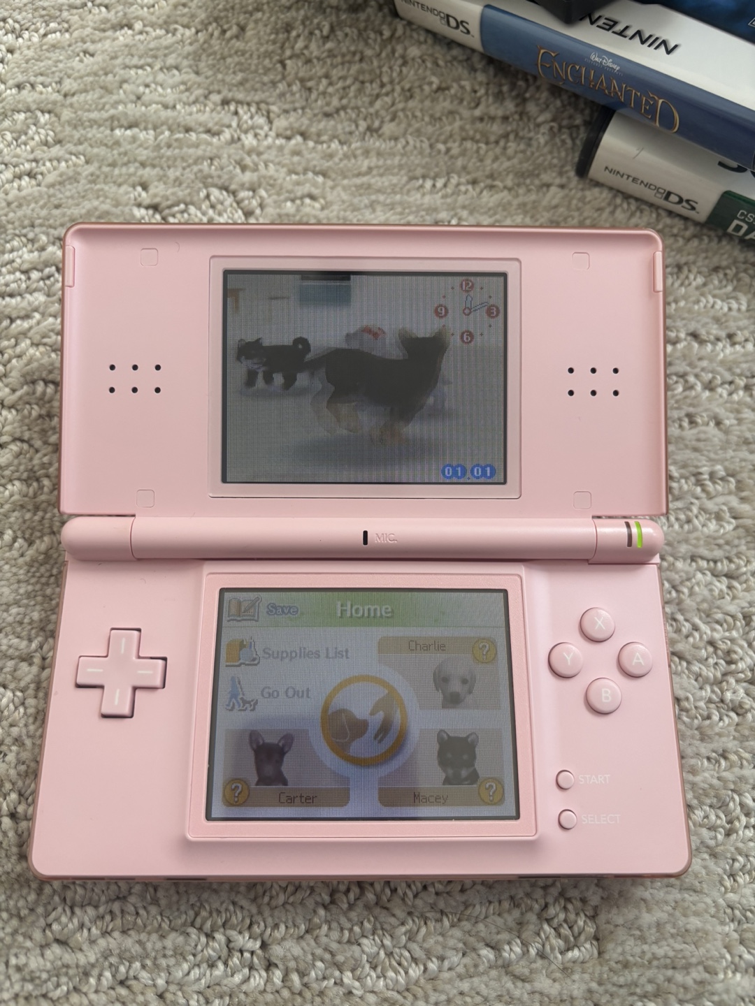 Nintendo DS Lite bundle with games - photo 3