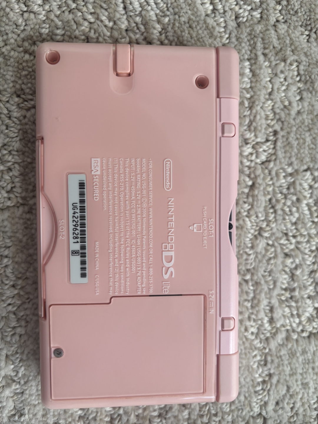 Nintendo DS Lite bundle with games - photo 2