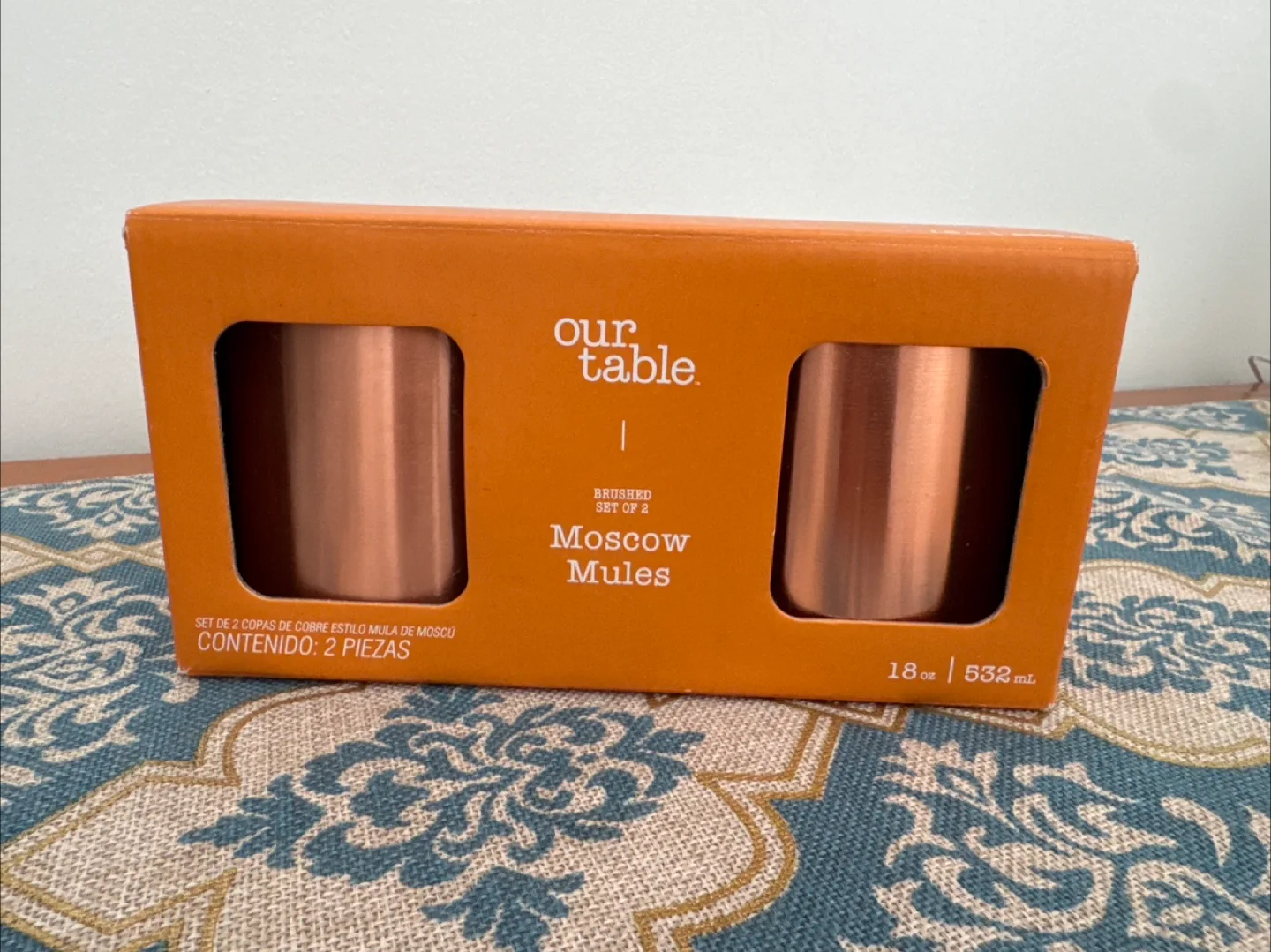 Our Table Moscow Mule Mugs - Set of 2 image indicator(2)