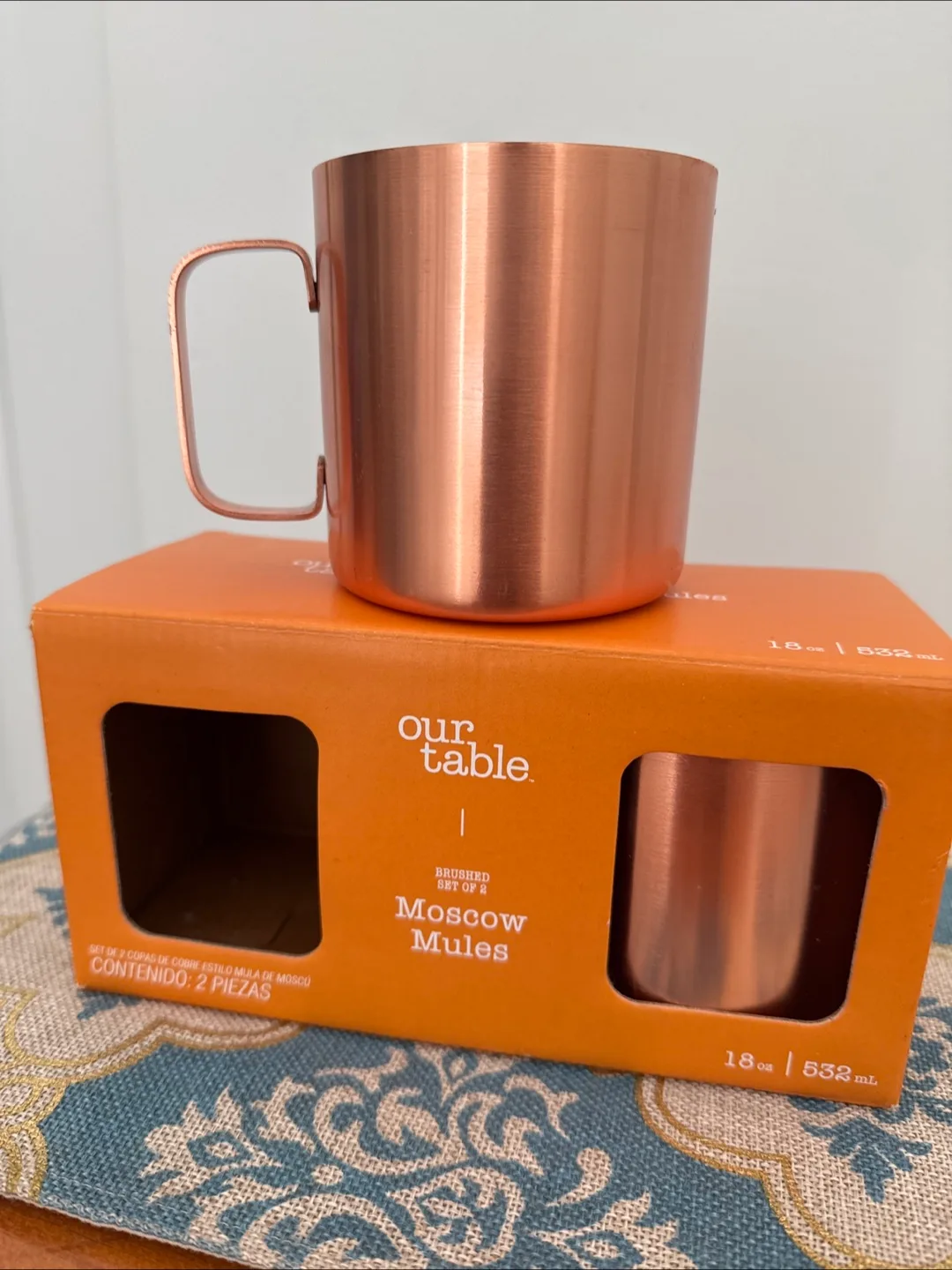 Our Table Moscow Mule Mugs - Set of 2 thumbnail